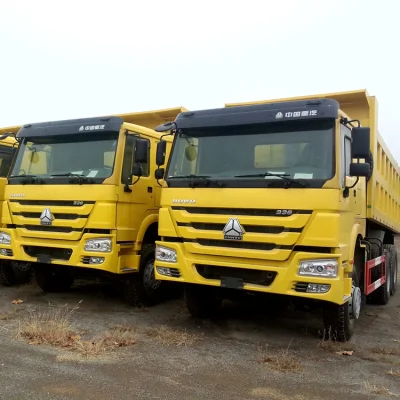 Esportazione di autocarro con cassone ribaltabile Sinotruk Howo 6X4 da 30 tonnellate e 10 ruote in Russia